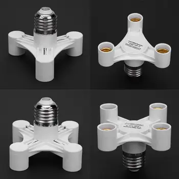 E27 E40 to E27 Blub Head Lamp Holder Lamp Base For Light Bulb Socket Adapter Splitter Screw Induction Lamp Bulb Holder Lamp Base
E27 E40 to E27 Blub Head Lamp Holder Lamp Base For Light Bulb Socket Adapter Splitter Screw Induction Lamp Bulb Holder Lamp Base