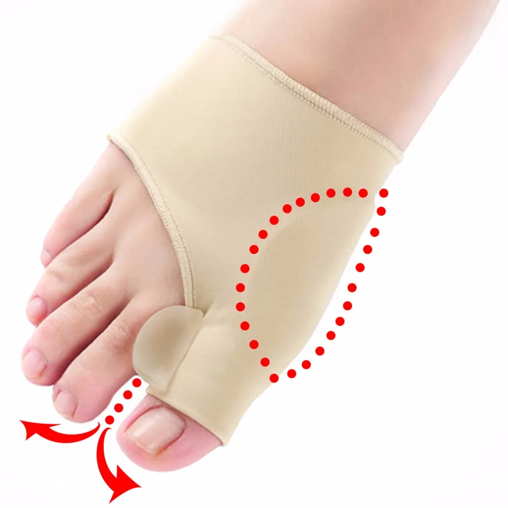 1pair Comfortable Soft Bunion Protector Toe Straightener Silicone Toe Separator Corrector Thumb Feet Care Adjuster hallux valgus
1pair Comfortable Soft Bunion Protector Toe Straightener Silicone Toe Separator Corrector Thumb Feet Care Adjuster hallux valgus