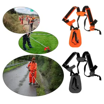 Double shoulder strap trimmer with durable nylon strap for shrub cutters or garden mowers (for STIHL FS, km series trimmers)
Double shoulder strap trimmer with durable nylon strap for shrub cutters or garden mowers (for STIHL FS, km series trimmers)