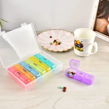 New Weekly Daily Pill Box Organizer 7 Day Drug Tablet Medicine Storage Holder Splitter Large Pill Cases Container for Vitamin
New Weekly Daily Pill Box Organizer 7 Day Drug Tablet Medicine Storage Holder Splitter Large Pill Cases Container for Vitamin