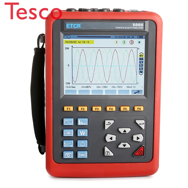 Advanced electrical power quality measurement and analysis instrument with accuracy 0.5 power quality analyzer meter
Advanced electrical power quality measurement and analysis instrument with accuracy 0.5 power quality analyzer meter