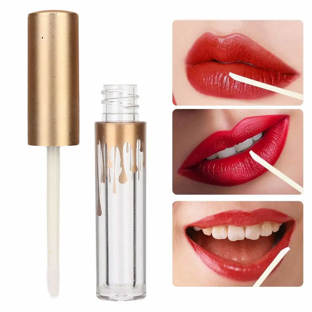 Hot new 1Pcs 2.5ml Mini Lip Gloss Tube Gold Lid Empty Lip Glaze Refillable Bottle Eyeliner Lipstick Plastic Cosmetic Container
Hot new 1Pcs 2.5ml Mini Lip Gloss Tube Gold Lid Empty Lip Glaze Refillable Bottle Eyeliner Lipstick Plastic Cosmetic Container