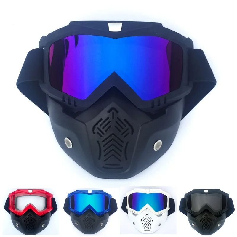 Hot Sales Modular Mask Detachable Goggles And Mouth Filter Perfect for Open Face Motorcycle Half Helmet or Vintage Helmets
Hot Sales Modular Mask Detachable Goggles And Mouth Filter Perfect for Open Face Motorcycle Half Helmet or Vintage Helmets