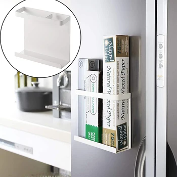 Magnetic Storage Rack For Refrigerator Spice Rack Durable Magnetic Shelves Bathroom Kitchen Organizer Supplies 
Magnetic Storage Rack For Refrigerator Spice Rack Durable Magnetic Shelves Bathroom Kitchen Organizer Supplies