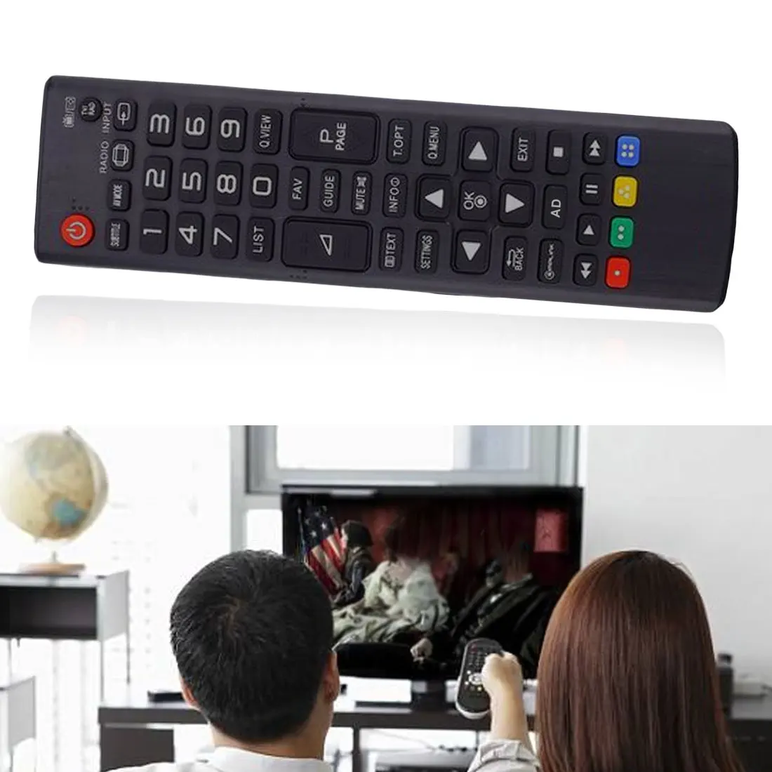 Remote Control Replacement for LG AKB73715603 42PN450b/ 47lN5400/ 50ln5400/ 50PN450b TV with Learning Function Remote Control
Remote Control Replacement for LG AKB73715603 42PN450b/ 47lN5400/ 50ln5400/ 50PN450b TV with Learning Function Remote Control