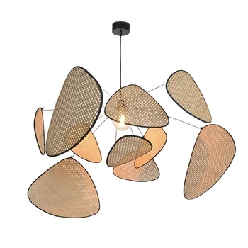 Simplicity Chandelier Southeast Asia Living Room Lighting Dining Room Chandelier Creative Leaf Grid Rural Hand Made Rattan Lamp
Simplicity Chandelier Southeast Asia Living Room Lighting Dining Room Chandelier Creative Leaf Grid Rural Hand Made Rattan Lamp