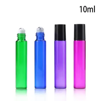 10ML Aromatherapy Essential Oil Roller Bottles Glass Roll On Refillable Jar Bottles with Metal Ball LX1274
10ML Aromatherapy Essential Oil Roller Bottles Glass Roll On Refillable Jar Bottles with Metal Ball LX1274