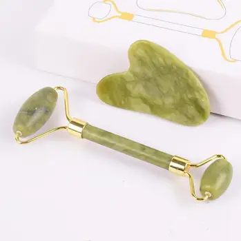 Jade Roller Guasha Board Set Box Noiseless Gemstone Face Roller Natural Jade Gua Sha Acupuncture Scraping Massage Tools Stone
Jade Roller Guasha Board Set Box Noiseless Gemstone Face Roller Natural Jade Gua Sha Acupuncture Scraping Massage Tools Stone