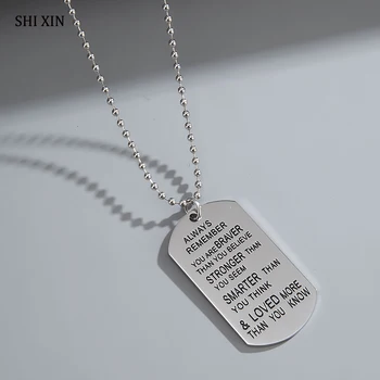 SHIXIN Hip Hop Long Small Beads Chain Necklace With Letter Square Pendant Necklaces for Women/Men Statement Fashion Jewelry 2020
SHIXIN Hip Hop Long Small Beads Chain Necklace With Letter Square Pendant Necklaces for Women/Men Statement Fashion Jewelry 2020