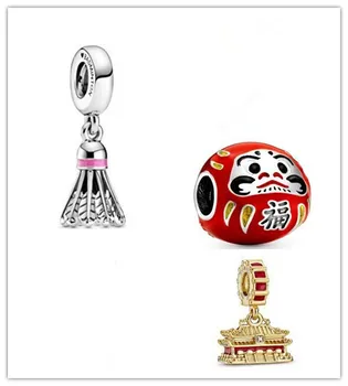 925 Sterling Silver Charm Lucky Red Damo Places With Crystal Beads Fit Women Pandora Bracelet & Necklace Jewelry 
925 Sterling Silver Charm Lucky Red Damo Places With Crystal Beads Fit Women Pandora Bracelet & Necklace Jewelry