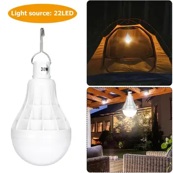 Outdoor LED Bulb 30W Rechargeable Camping Lamp Hiking Energy Saving Lighting Safety Durable Hook Shaped Bulb Emergency Lighting
Outdoor LED Bulb 30W Rechargeable Camping Lamp Hiking Energy Saving Lighting Safety Durable Hook Shaped Bulb Emergency Lighting