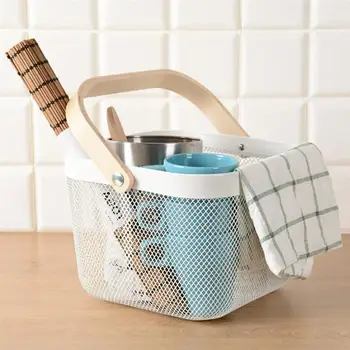 Wood Handle Storage Basket Snacks Fruit Vegetable Storage Basket Home Hollow Storage Organizer for Picnic Shopping
Wood Handle Storage Basket Snacks Fruit Vegetable Storage Basket Home Hollow Storage Organizer for Picnic Shopping