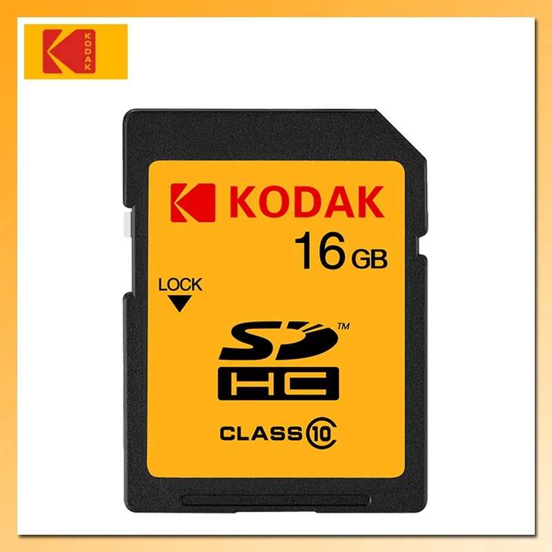 KODAK U1 High Speed SD Card 32GB 80MB/s 16GB 50MB/s Flash Card Class10 Tarjeta SD Memory Card for Digital SLR/HD camera SDHC
KODAK U1 High Speed SD Card 32GB 80MB/s 16GB 50MB/s Flash Card Class10 Tarjeta SD Memory Card for Digital SLR/HD camera SDHC