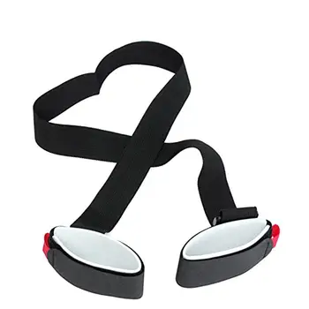 Adjustable Skiing Pole Shoulder Hand Carrier Lash Handle Straps Porter Hook Loop Protecting Black Nylon Ski Handle Strap Bags
Adjustable Skiing Pole Shoulder Hand Carrier Lash Handle Straps Porter Hook Loop Protecting Black Nylon Ski Handle Strap Bags