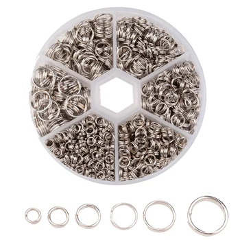 1box 4-10mm Multifunction Iron Mixed DIY Findings Jump Ring Jewelry Making Double Loop Necklace Opener Tool Accessories Crafts
1box 4-10mm Multifunction Iron Mixed DIY Findings Jump Ring Jewelry Making Double Loop Necklace Opener Tool Accessories Crafts