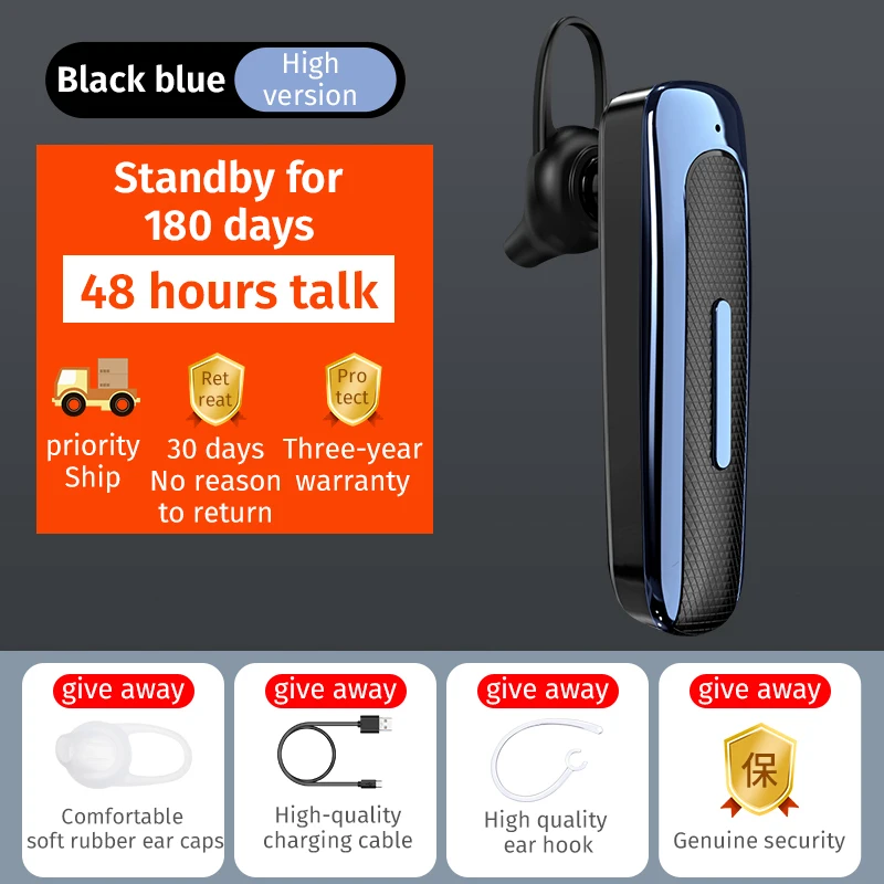 Гарнитура беспроводная с микрофоном Bluetooth-Совместимость IPhone/Xiaomi 20 часов работы |