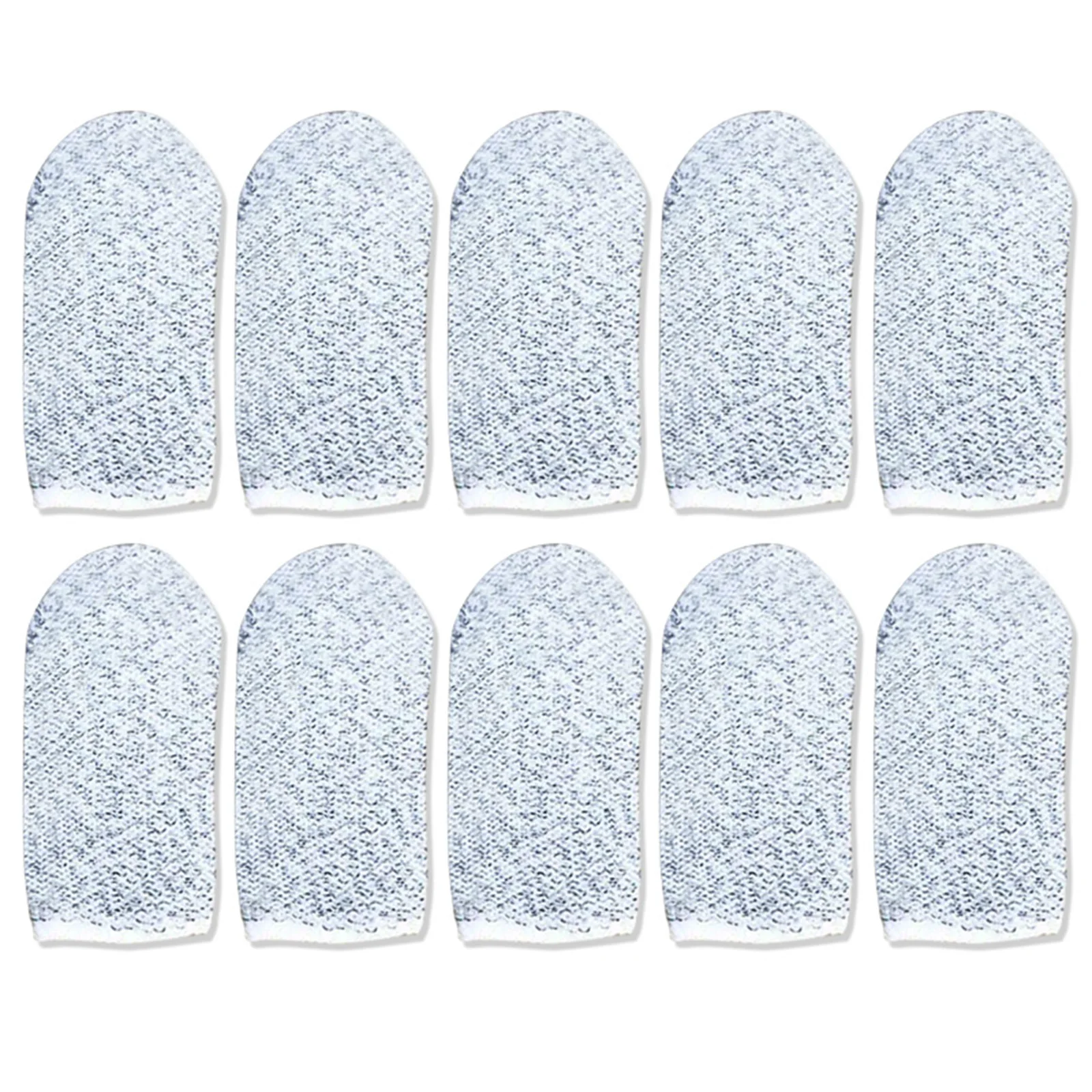 10pcs Mobile Gaming Controller Finger Sleeve Non Slip Sweatproof Touching Screen Finger Cover for Playing Games Thumb Gloves
10pcs Mobile Gaming Controller Finger Sleeve Non Slip Sweatproof Touching Screen Finger Cover for Playing Games Thumb Gloves