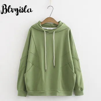 Blvyisla 3XL Oversize Double Pocket Long Sleeve Cotton Hooded Sweatshirts Female Overall Sport Long Sleeve Hoodies High Quality 
Blvyisla 3XL Oversize Double Pocket Long Sleeve Cotton Hooded Sweatshirts Female Overall Sport Long Sleeve Hoodies High Quality