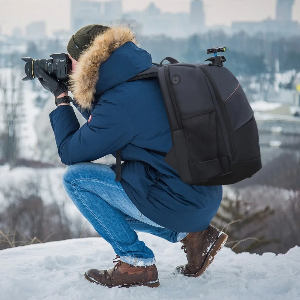 Dual Shoulders Backpack Camera Bag for Digital DSLR