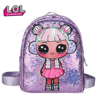 Backpack Original LOL Doll SURPRISE Cartoon Print Anime Children School Cute Bag Kindergarten,stickers,pencil Case
Backpack Original LOL Doll SURPRISE Cartoon Print Anime Children School Cute Bag Kindergarten,stickers,pencil Case