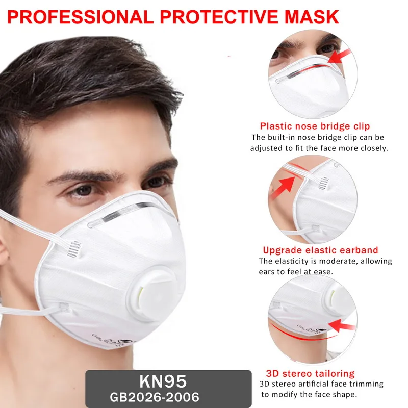 5/10pcs Unisex Mask with valve Disposable Safety Mask dustproof Mouth Diaposable Mask for Home, Dust, Construction
5/10pcs Unisex Mask with valve Disposable Safety Mask dustproof Mouth Diaposable Mask for Home, Dust, Construction