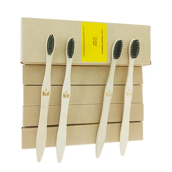 4 pcs Toothbrush Eco-Friendly Rainbow Bamboo Soft Fibre Toothbrush Biodegradable Teeth Brush Solid Bamboo Handle Toothbrush
4 pcs Toothbrush Eco-Friendly Rainbow Bamboo Soft Fibre Toothbrush Biodegradable Teeth Brush Solid Bamboo Handle Toothbrush