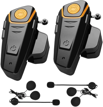 Bluetooth Headset Intercom Motorcycle Helmet interphone 1000m Walkie-Talkie Headphone Waterproof Wireless Communication(2 Pack)
Bluetooth Headset Intercom Motorcycle Helmet interphone 1000m Walkie-Talkie Headphone Waterproof Wireless Communication(2 Pack)