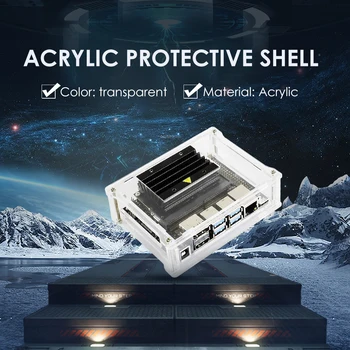 Acrylic Clear Case Shell Box Suitable Various Peripheral Interfaces for NVIDIA Jetson Nano Development Board Protector
Acrylic Clear Case Shell Box Suitable Various Peripheral Interfaces for NVIDIA Jetson Nano Development Board Protector