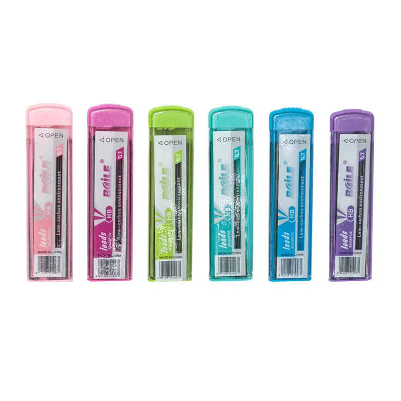 1 Bottle 0.5/0.7mm Active Graphite Lead HB Automatic Pencil Replacement Pen Core School Office Drawing Writing Stationery
1 Bottle 0.5/0.7mm Active Graphite Lead HB Automatic Pencil Replacement Pen Core School Office Drawing Writing Stationery