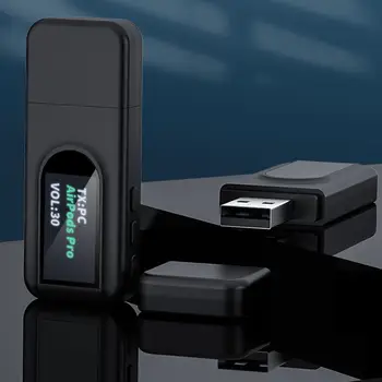XTT1 Wireless Audio Receiver Transmitter 5.0 with OLED Disply 2-IN-1 Mini Wireless Adapter 3.5mm Jack AUX for TV Earphone Car
XTT1 Wireless Audio Receiver Transmitter 5.0 with OLED Disply 2-IN-1 Mini Wireless Adapter 3.5mm Jack AUX for TV Earphone Car