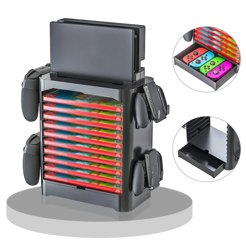 Stand For Nintendo Switch Game CD Disc JoyCon Pro Controller Storage Bracket Holder Stand for Nintend Switch Console Accessories
Stand For Nintendo Switch Game CD Disc JoyCon Pro Controller Storage Bracket Holder Stand for Nintend Switch Console Accessories