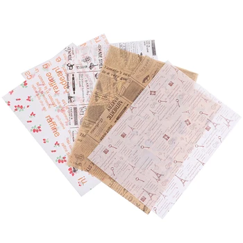 50Pcs/Lot Wax Paper Food Grade Grease Paper Food Wrappers Wrapping Paper For Bread Sandwich Burger Fries Oilpaper Baking Tools
50Pcs/Lot Wax Paper Food Grade Grease Paper Food Wrappers Wrapping Paper For Bread Sandwich Burger Fries Oilpaper Baking Tools