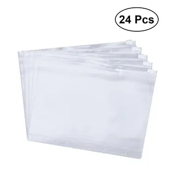24pcs A5 Transparent Clear Polypropylene Snap Button Document Folder for School Daliy Use Office
24pcs A5 Transparent Clear Polypropylene Snap Button Document Folder for School Daliy Use Office