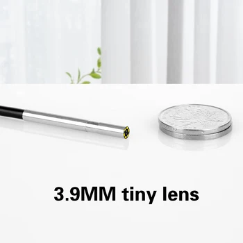 Endoscope Camera 3.9MM 3in1 USB Mini Camcorders IP67 Waterproof 6 LED Borescope Inspection Camera For Windows Macbook PC Android
Endoscope Camera 3.9MM 3in1 USB Mini Camcorders IP67 Waterproof 6 LED Borescope Inspection Camera For Windows Macbook PC Android
