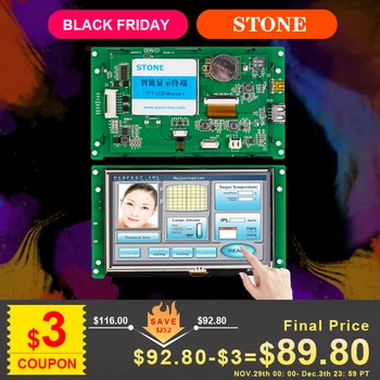 5" Open Frame Monitor with Touch Screen + Controller Board + Program for Industrial Control
5" Open Frame Monitor with Touch Screen + Controller Board + Program for Industrial Control
