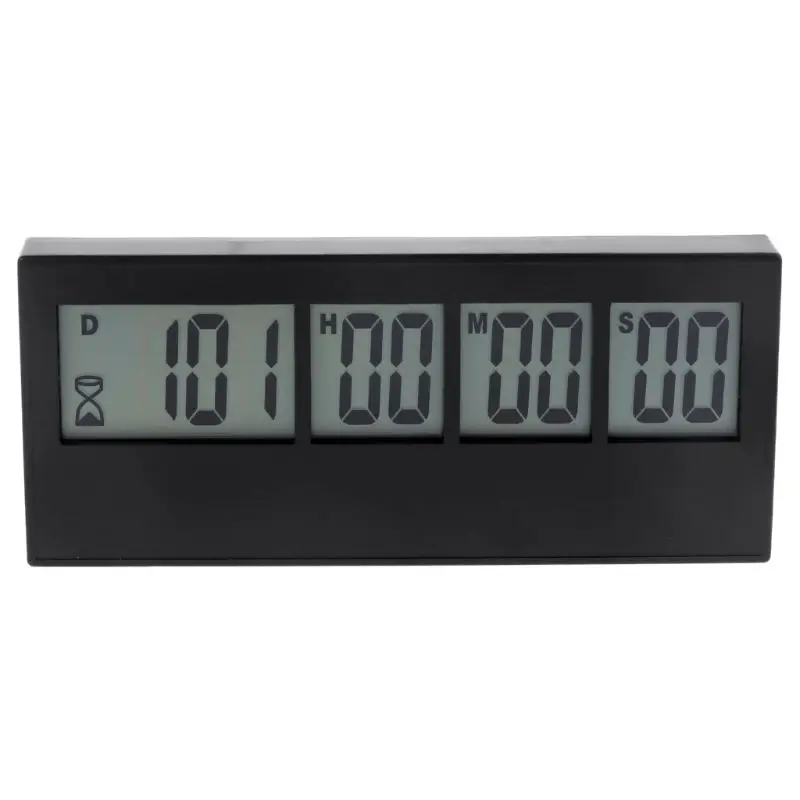 

999 Days Countdown Clock LCD Digital Screen Kitchen Timer Event Reminder For Wedding Retirement Lab Cooking Kitchen Watering