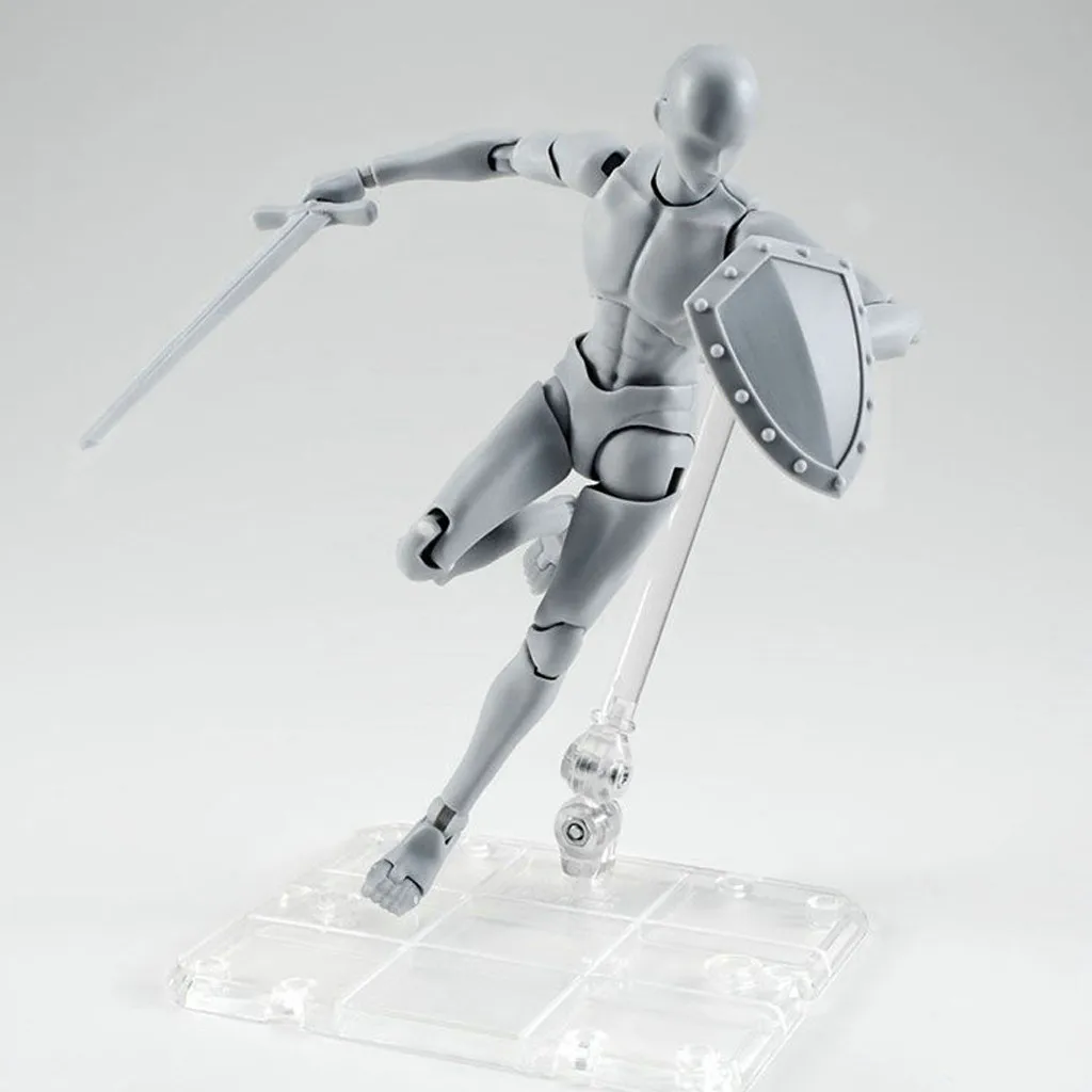 Drawing Figures For Artists Action Figure Model Human Mannequin Man Woman Kits Gray Color PVC Action Collectible Model Toy
Drawing Figures For Artists Action Figure Model Human Mannequin Man Woman Kits Gray Color PVC Action Collectible Model Toy