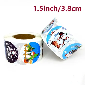 500 Stickers Santa Claus Stickers 8 Designs Delicious Looking Handmade white labels stickers for Christmas Party Decorations
500 Stickers Santa Claus Stickers 8 Designs Delicious Looking Handmade white labels stickers for Christmas Party Decorations