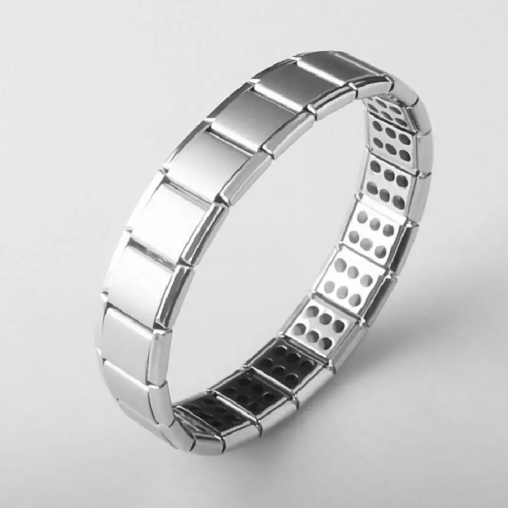Stainless Steel Elastic Magnetic Therapy Bracelet For Men Pain Relief Magnetic Bracelets Beauty Slim Arthritis Tool Women K4C5
Stainless Steel Elastic Magnetic Therapy Bracelet For Men Pain Relief Magnetic Bracelets Beauty Slim Arthritis Tool Women K4C5