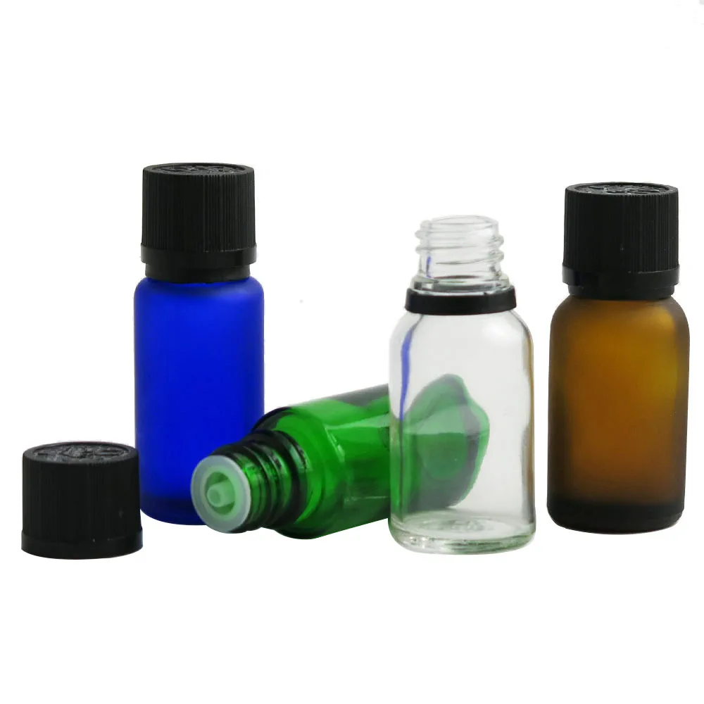 360pcs Wholesale 15ml Frost Amber Blue Clear Green Glass Bottle With Plastic Cap Essential Oil Liquid Aromatherapy Pipette Vials
360pcs Wholesale 15ml Frost Amber Blue Clear Green Glass Bottle With Plastic Cap Essential Oil Liquid Aromatherapy Pipette Vials