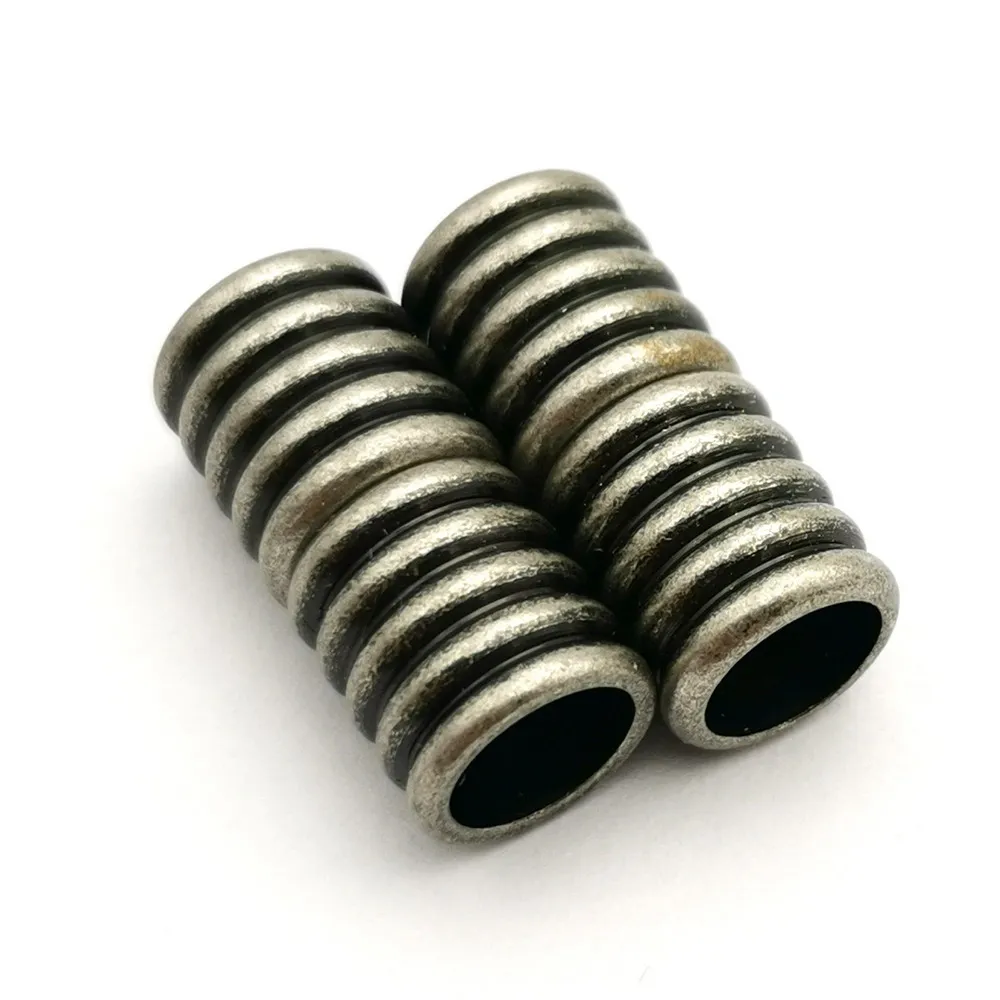 10 Pieces 6mm Round Inner Size Antique Tin Magnetic Clasps for Bracelet Making Cord Glue In Jewelry End
10 Pieces 6mm Round Inner Size Antique Tin Magnetic Clasps for Bracelet Making Cord Glue In Jewelry End