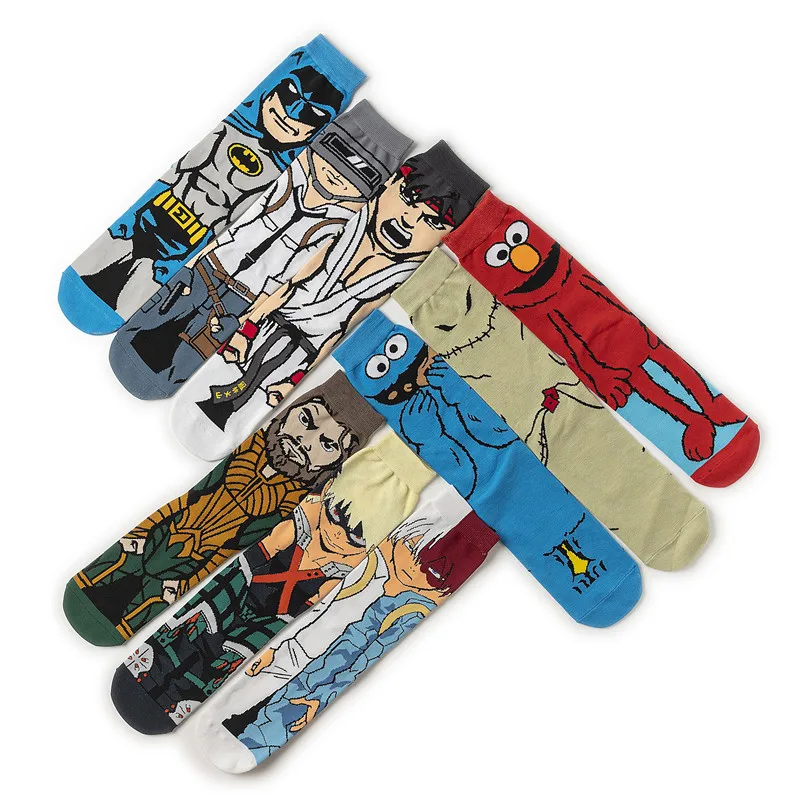 Hero Academy Cartoon Socks Medium Long Tube Business Men Socks European Style Skateboard Personality Socks Anime Socks
Hero Academy Cartoon Socks Medium Long Tube Business Men Socks European Style Skateboard Personality Socks Anime Socks