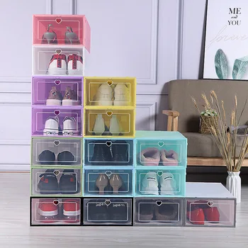 3pcs Drawer Type Shoe Storage Boxes Dust-proof Moisture Proof Stackable Organizers PP Transparent Bins Thickened Shoe Cabinets
3pcs Drawer Type Shoe Storage Boxes Dust-proof Moisture Proof Stackable Organizers PP Transparent Bins Thickened Shoe Cabinets