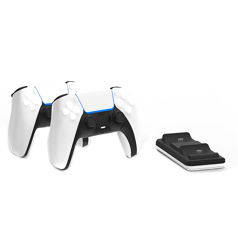 Charger Handle Dual Charging Stand Charging Dock Base Station for Sony PlayStation PS5 Game Controller Parts
Charger Handle Dual Charging Stand Charging Dock Base Station for Sony PlayStation PS5 Game Controller Parts