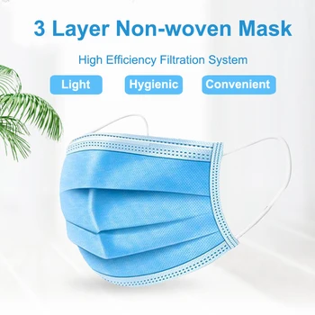 In stock Fast delivery 3-layers masks Face Mouth Masks Non Woven Disposable Anti-Dust Meltblown Cap Cloth Masks Waterproof Mask
In stock Fast delivery 3-layers masks Face Mouth Masks Non Woven Disposable Anti-Dust Meltblown Cap Cloth Masks Waterproof Mask