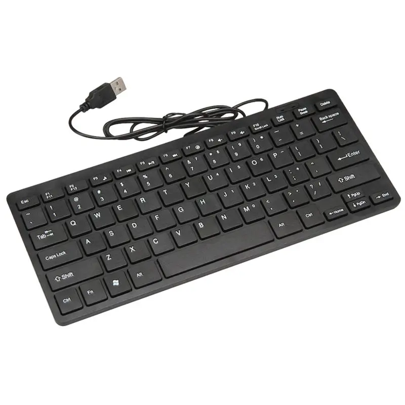 Wire Keyboard Ultra-Thin Quiet Small Size 78 Keys Mini Multimedia Usb Keyboard For Laptop Pc
Wire Keyboard Ultra-Thin Quiet Small Size 78 Keys Mini Multimedia Usb Keyboard For Laptop Pc