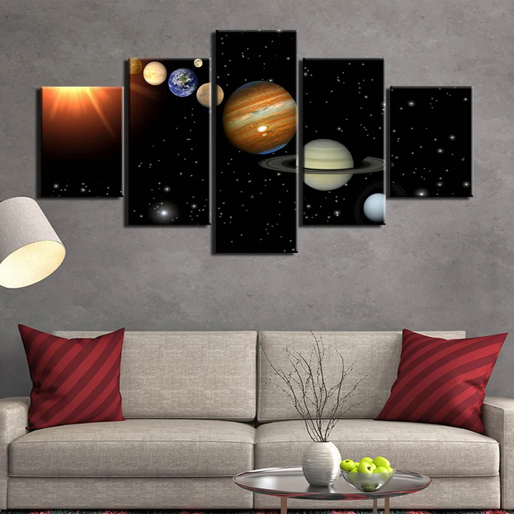Modular HD 5 Panels Galaxy Space Universe Home Decor Wall Art Canvas Painting Picture for Living Room Posters and Prints Artwork
Modular HD 5 Panels Galaxy Space Universe Home Decor Wall Art Canvas Painting Picture for Living Room Posters and Prints Artwork