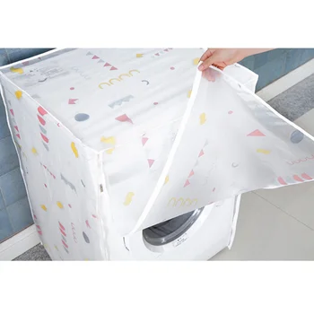 Automatic Washing Machine Cover Premium PEVA Washing Machine Case Waterproof Anti-dust Washing Machine Protector for Home (60x55
Automatic Washing Machine Cover Premium PEVA Washing Machine Case Waterproof Anti-dust Washing Machine Protector for Home (60x55