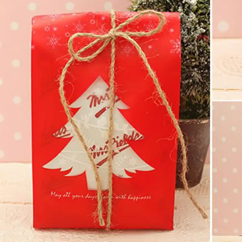 fashion christmas candy gift box fruit dessert bag gift box for
