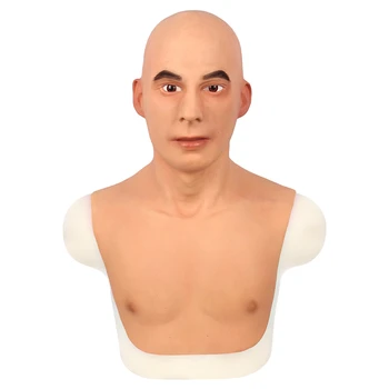 Hans Face Mask Realistic Soft Silicone Male Mask for Masquerade Halloween Mask For Crossdresser Drag Queen Transgender 5G
Hans Face Mask Realistic Soft Silicone Male Mask for Masquerade Halloween Mask For Crossdresser Drag Queen Transgender 5G